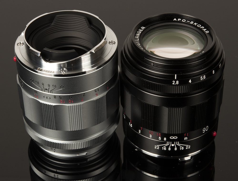 Voigtlander 90mm F2.8 Silver APO SKOPAR M Leica